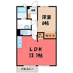 飛鳥ハイツ α 1階