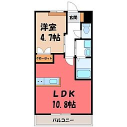 JR上越線 群馬総社駅 徒歩3分 2階/-