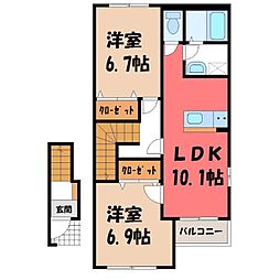 レイク・ガーデン 2階/-
