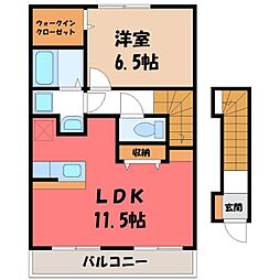 ドルチェ ローザ I 2階/-