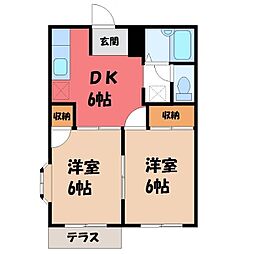 深堀ハイツ II 1階/-