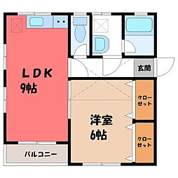 ソニックハイツ B 1階