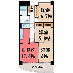 グランドレジデンス 3階/-