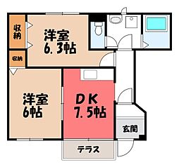 プレリュード 1階