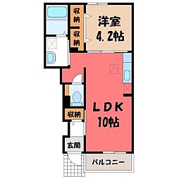 アパートメントこころ 1階/-