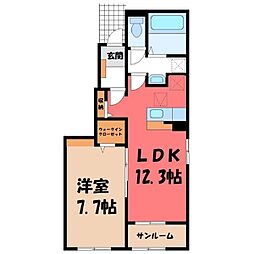 クレイドル下斎田 B 1階
