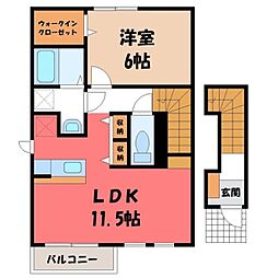 フェリーチェ B 2階/-