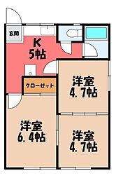 リブレス桐生堤町 B 1階