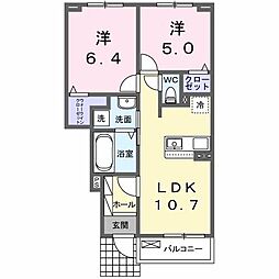 カレント レジデンス 下増田 I 1階/-