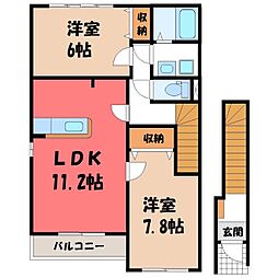 エクセルハイム 2階/-