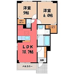 カレント レジデンス 下増田 II 1階