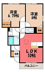 プリムヴェール上並榎 B 1階