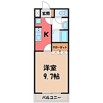 群馬県伊勢崎市韮塚町（賃貸アパート1K・1階・29.75㎡） その2