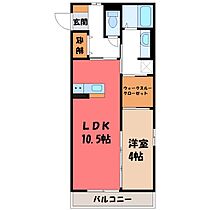 群馬県前橋市天川大島町3丁目（賃貸アパート1LDK・1階・42.00㎡） その2