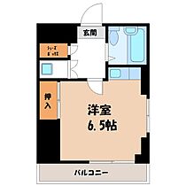 群馬県前橋市文京町3丁目（賃貸マンション1R・2階・19.50㎡） その2