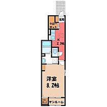 群馬県前橋市六供町2丁目（賃貸アパート1K・1階・35.00㎡） その2