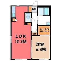 群馬県伊勢崎市東町（賃貸アパート1LDK・1階・48.36㎡） その2