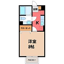 群馬県伊勢崎市連取町（賃貸アパート1K・1階・26.71㎡） その2