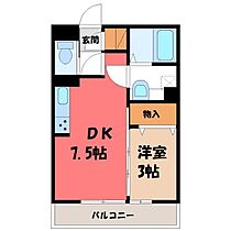 群馬県前橋市上大島町（賃貸アパート1DK・3階・29.25㎡） その2