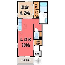 群馬県伊勢崎市境栄（賃貸アパート1LDK・1階・37.76㎡） その2