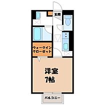 茨城県古河市新久田（賃貸アパート1K・1階・26.72㎡） その2