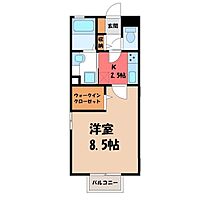 茨城県古河市大堤（賃貸アパート1K・1階・30.27㎡） その2