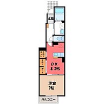 群馬県伊勢崎市三室町（賃貸アパート1DK・1階・40.03㎡） その2