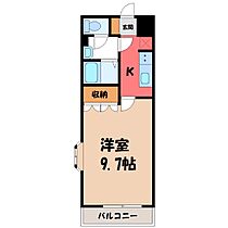 群馬県伊勢崎市太田町（賃貸アパート1K・2階・29.75㎡） その2