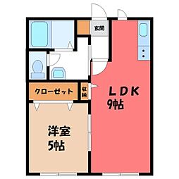 🉐敷金礼金0円！🉐東武伊勢崎線 剛志駅 徒歩53分