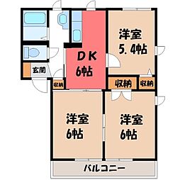 🉐敷金礼金0円！🉐両毛線 伊勢崎駅 徒歩37分
