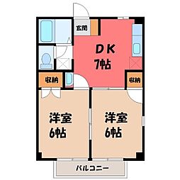 🉐敷金礼金0円！🉐湘南新宿ライン宇須 古河駅 バス12分 辺見橋...