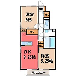 東北本線 古河駅 バス38分 諸川新町下車 徒歩8分