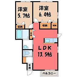 東北本線 古河駅 バス8分 西女沼下車 徒歩5分