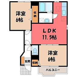🉐敷金礼金0円！🉐東北本線 古河駅 バス12分 上辺見下車 徒歩3分