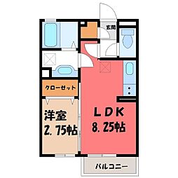 東武伊勢崎線 新伊勢崎駅 徒歩12分