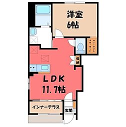 両毛線 伊勢崎駅 徒歩17分