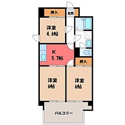 🉐敷金礼金0円！🉐東武伊勢崎線 伊勢崎駅 徒歩9分