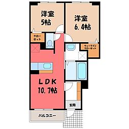 東武伊勢崎線 新伊勢崎駅 3.2km 1階/-