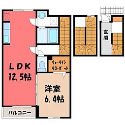 東武伊勢崎線 新伊勢崎駅 徒歩14分
