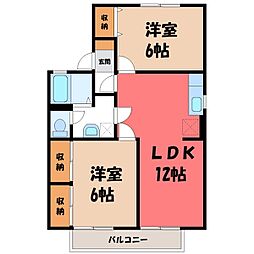 プルミエ・ラムール A 1階/-