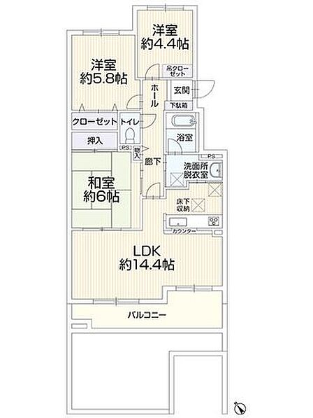 【間取図】