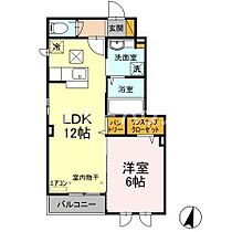 千葉県船橋市二宮1丁目（賃貸アパート1LDK・1階・43.20㎡） その2