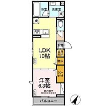 千葉県船橋市二宮1丁目（賃貸アパート1LDK・2階・40.48㎡） その2