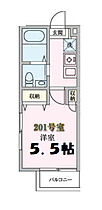 フォルトゥーナ津田沼  ｜ 千葉県習志野市津田沼3丁目（賃貸アパート1K・1階・18.00㎡） その2