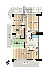 スペクトル船頭場 4LDKの間取図画像