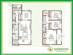 ひたちなか足崎19期　新築戸建　1号棟