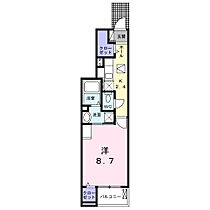 グラード　百間 105 ｜ 愛知県豊橋市牟呂町字百間30番地2（賃貸アパート1K・1階・32.25㎡） その2