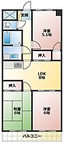 メゾンアンフィニ 303 ｜ 愛知県豊川市光陽町28（賃貸マンション3LDK・3階・58.32㎡） その2