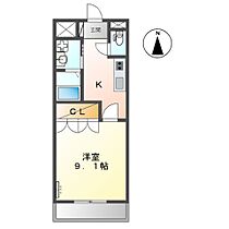 リヴェール小向  ｜ 愛知県豊橋市小向町字北小向（賃貸アパート1K・1階・31.04㎡） その2