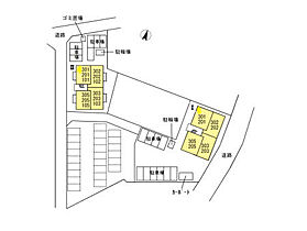 オアシス牛川I 305 ｜ 愛知県豊橋市牛川町字田ノ上8-36（賃貸アパート1LDK・3階・40.27㎡） その21